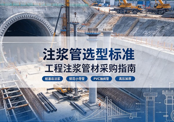 回民注浆管选型标准